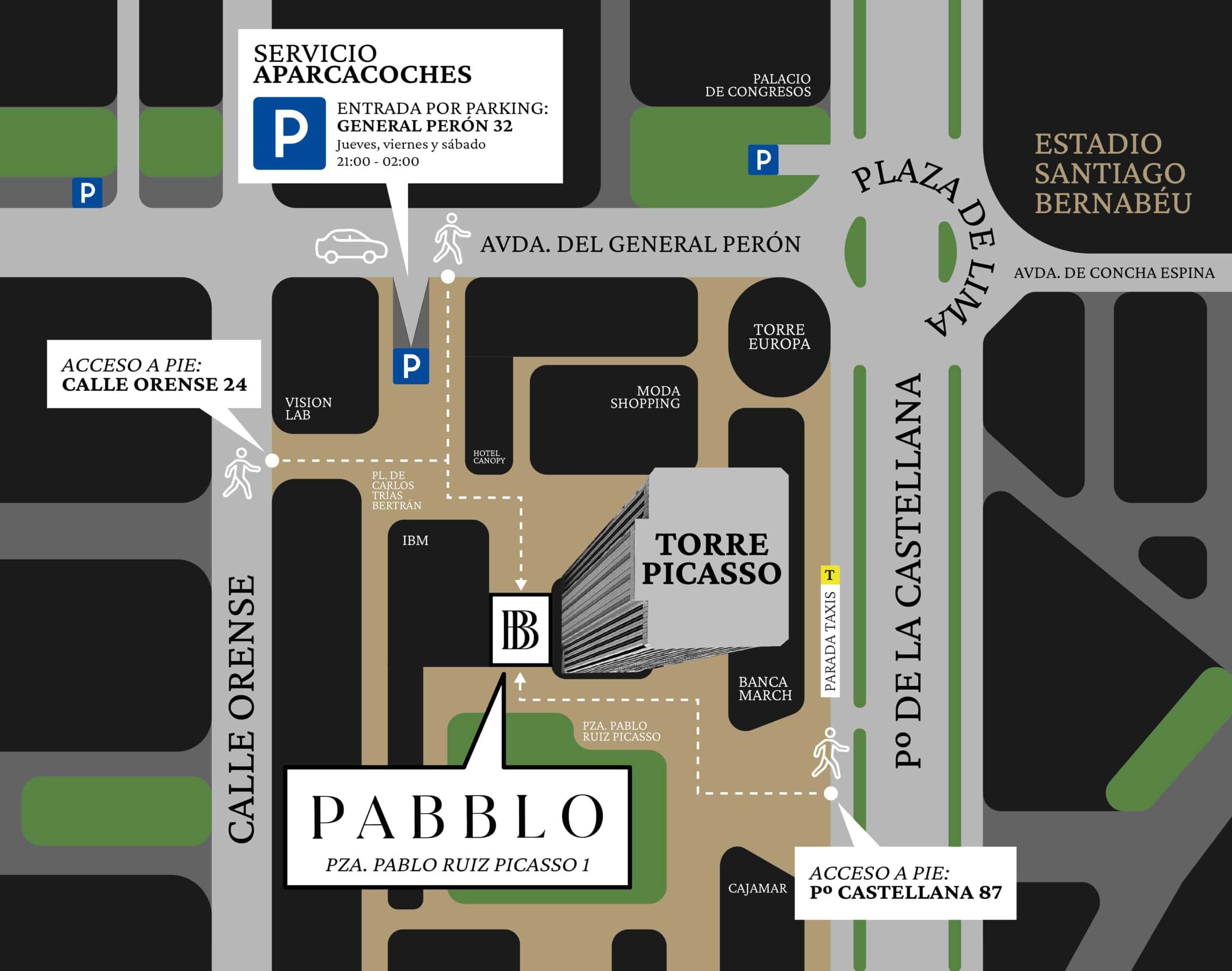 Localización restaurante Pabblo
